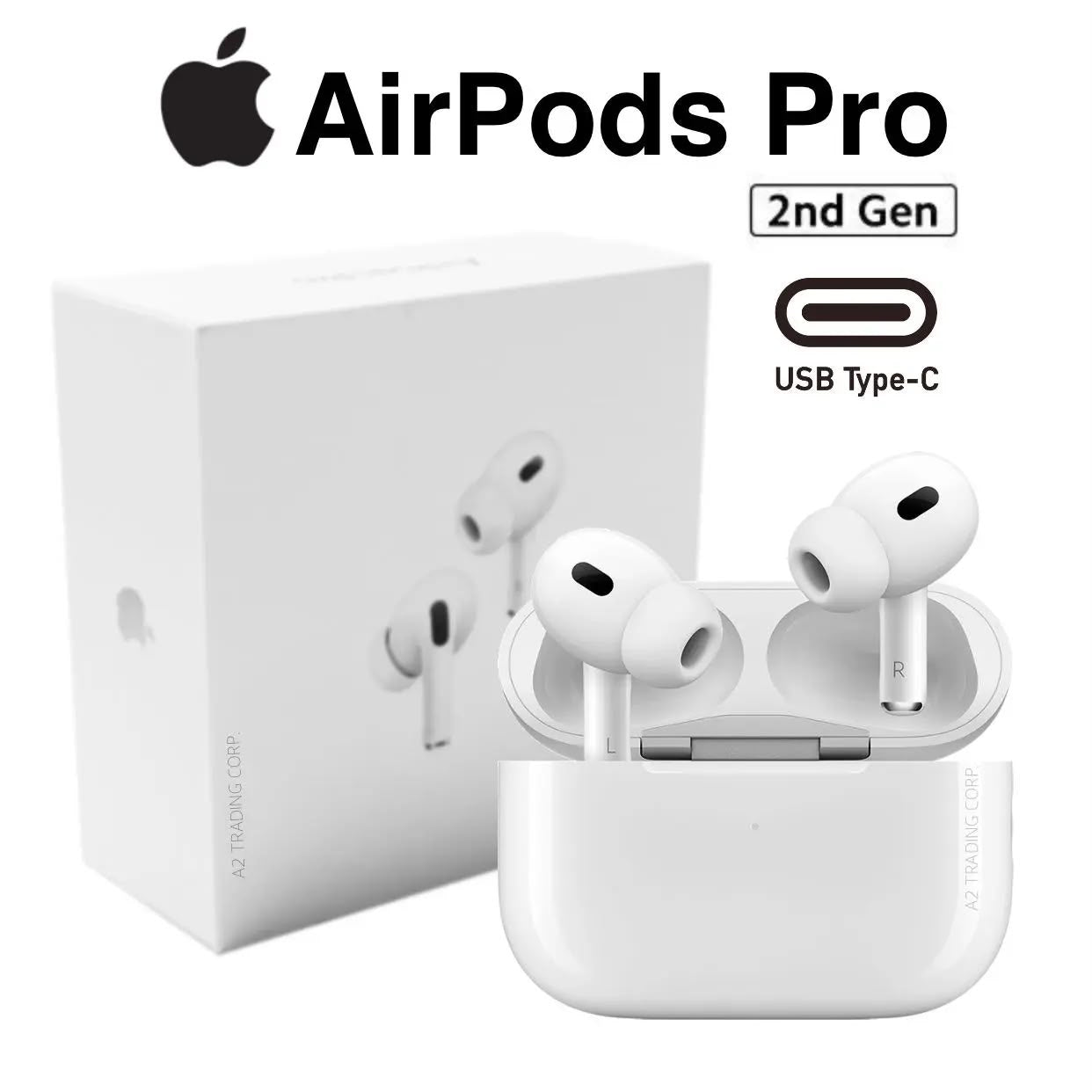 🎧 AirPods Pro 2.ª Generación USB-C – Sonido Premium, Diseño Ergonómico y Conexión Inalámbrica